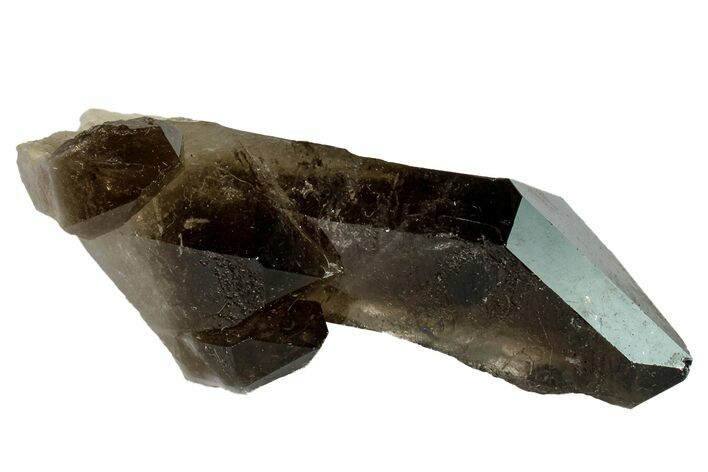 Dark Smoky Quartz Crystal - Brazil #159613
